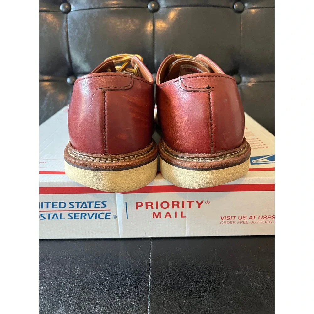 Red Wing Heritage 8099 Moc Toe Oxford Shoes Copper Worksmith